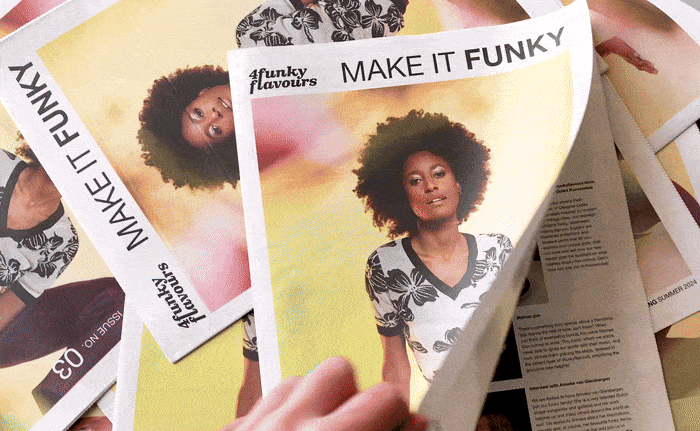 4ff 4funkyflavours photoshoot photography fashion music newspaper graphic design